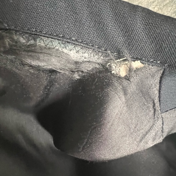 CLAIBORNE NAVY BLUE SPORTS JACKET- MENS- VINTAGE- 48L - Picture 9 of 9